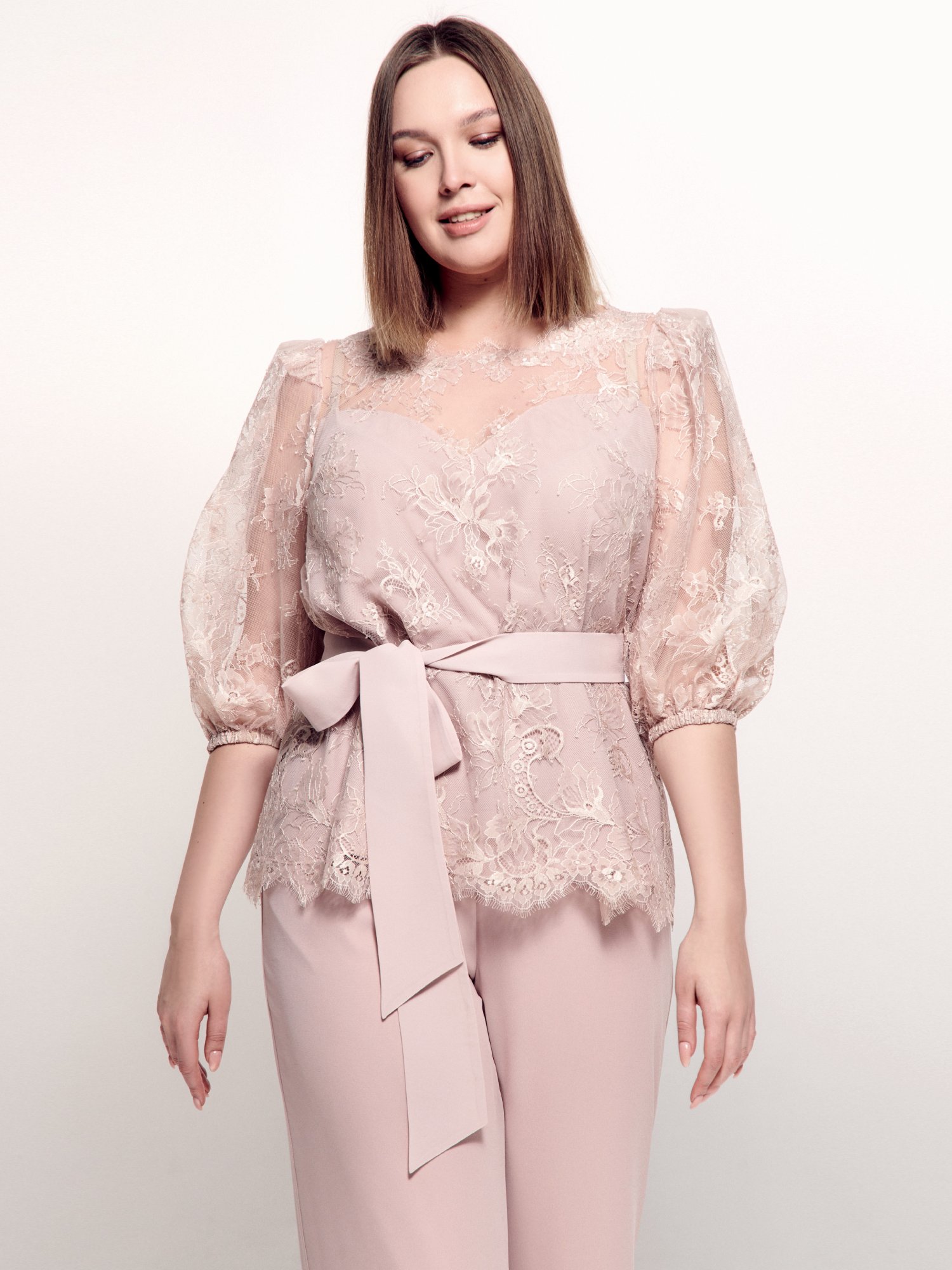 0744-3 0744-4 Plus size evening outfit 1